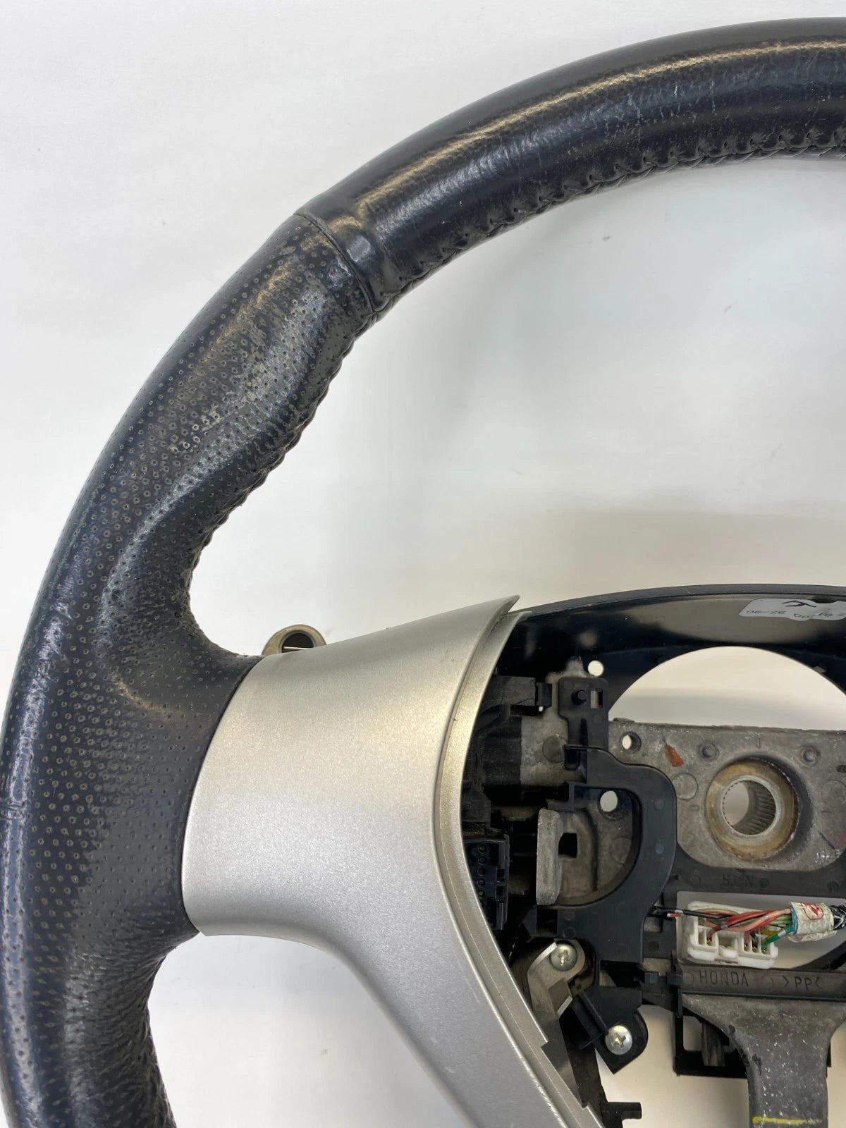 2007 2008 HONDA FIT SPORT STEERING WHEEL W/ CRUISE CONTROL & PADDLE SHIFTER OEM