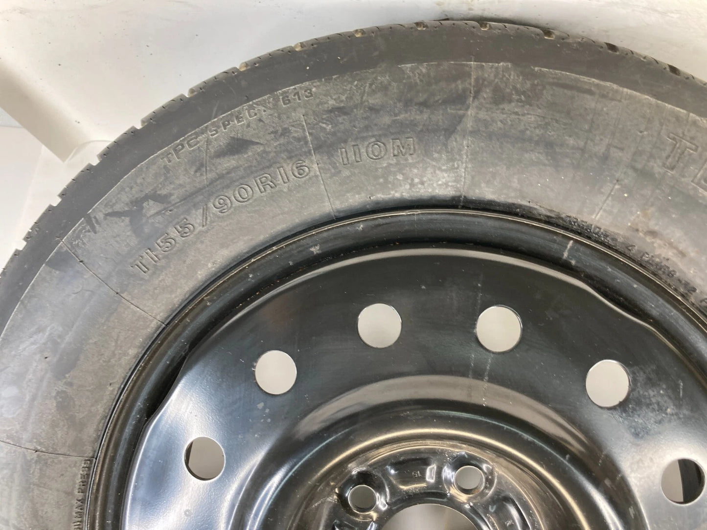 2002-2010 SATURN VUE EMERGENCY SPARE TIRE WHEEL COMPACT DONUT T155/90R16 110M