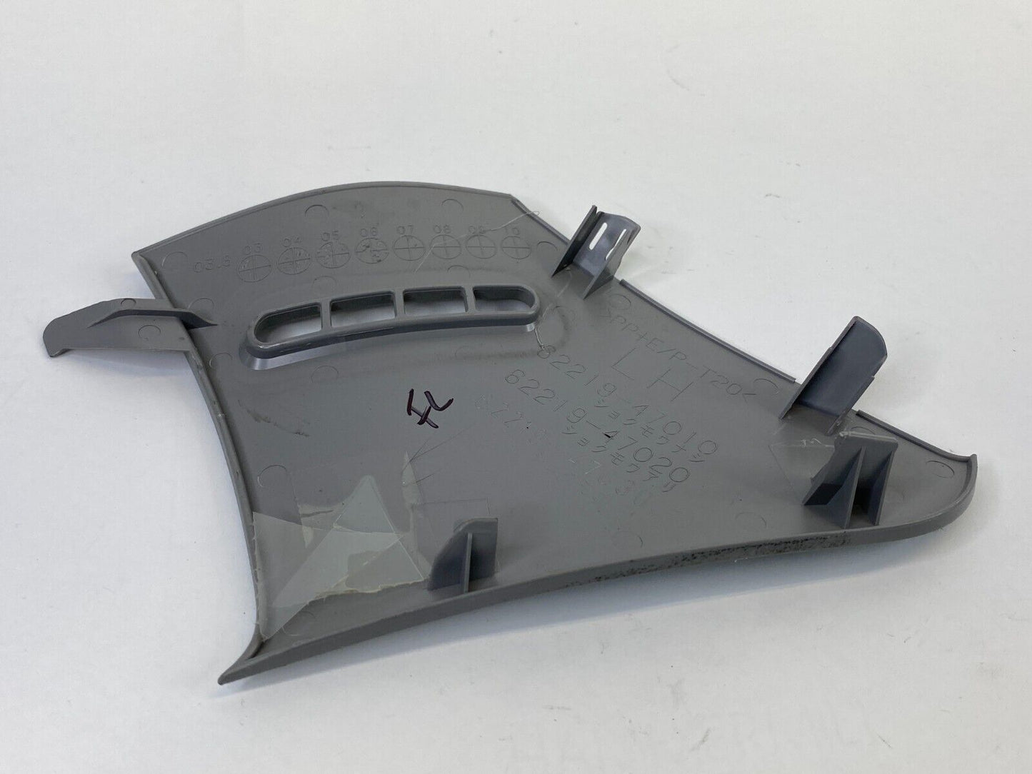 2004-2009 Toyota Prius Front Left Interior Pillar Trim End Cover 62219-47010 OEM