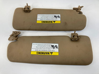 2011-2014 HYUNDAI SONATA LEFT & RIGHT SUNVISOR SUN VISOR PAIR OEM