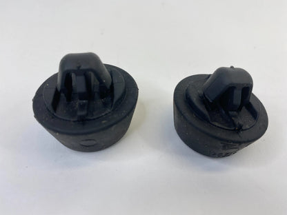 08-15 NISSAN ALTIMA FRONT HOOD BUMPER ADJUSTMENT RUBBER CUSHION PAIR OEM