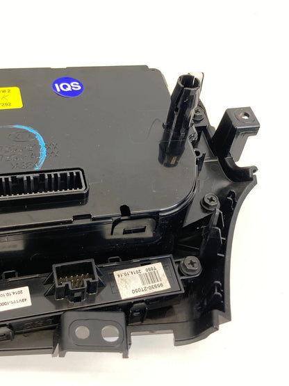 2014 2015 Kia Optima Dual Temperature Control Panel w Digital Clock 972502TNN1CA