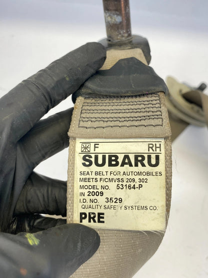 2010-2012 SUBARU OUTBACK FRONT RIGHT PASSENGER SIDE SEAT BELT RETRACTOR OEM