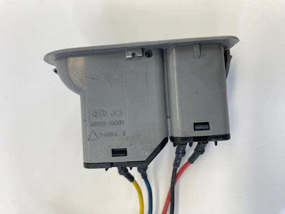 2003-2006 KIA OPTIMA FUEL DOOR TRUNK RELEASE SWITCH W/ BEZEL 93555-3K000 OEM