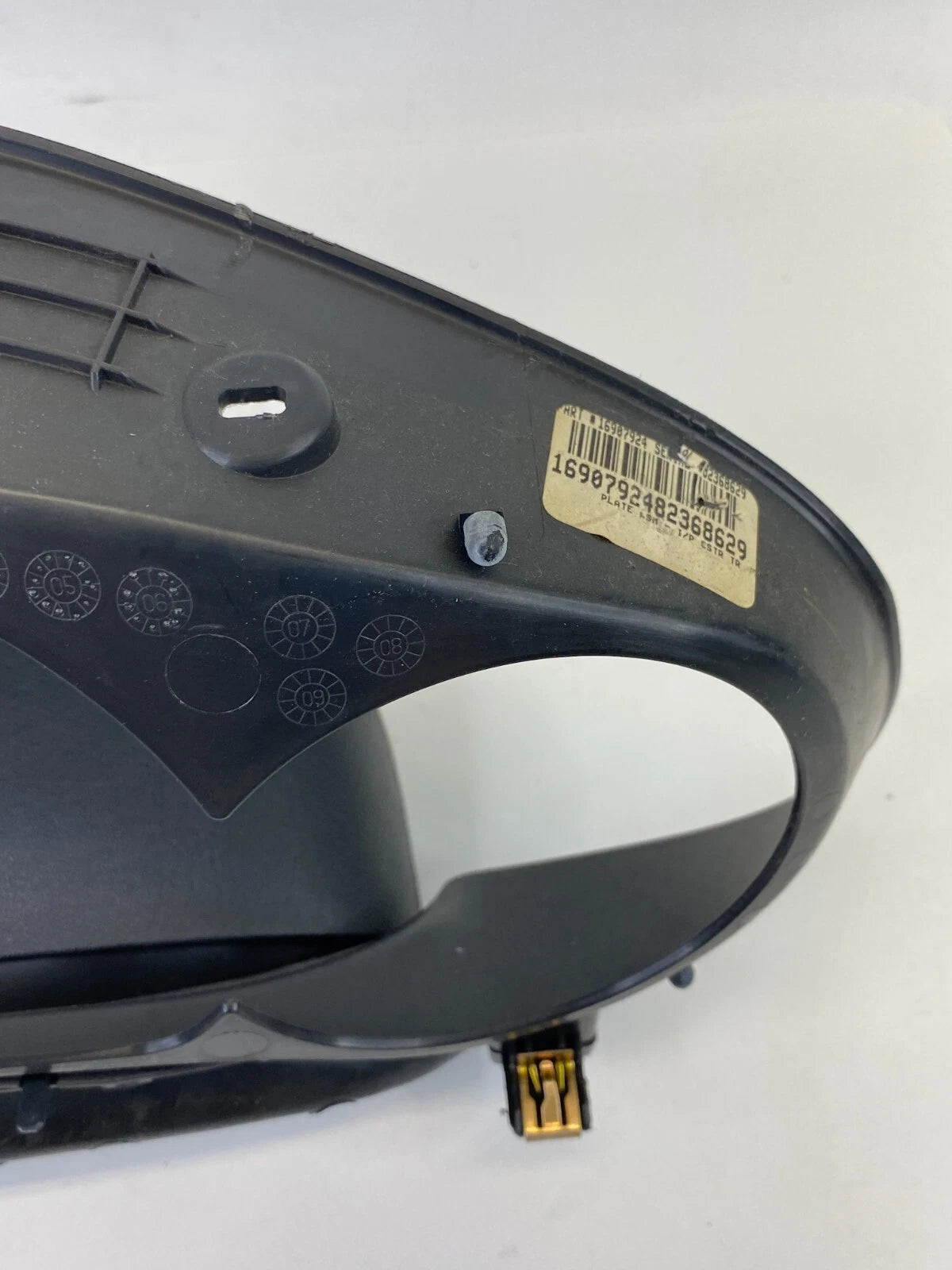 05-10 PONTIAC G6 CLUSTER SPEEDOMETER BEZEL TRIM BEZEL W/ UPPER COLUMN COVER OEM
