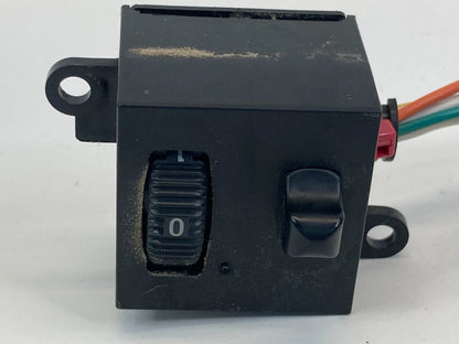 98-02 LINCOLN TOWN CAR LEFT SIDE HEATED SEAT ADJUST CONTROL SWITCH F8VB14D695AD