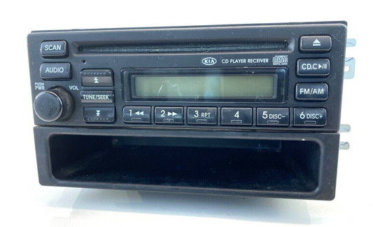 2002 2003 2004 Kia Spectra Audio Radio Stereo AM/FM CD Player 1K2NC6686X OEM