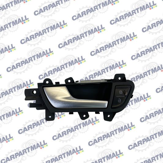 2009-2016 Audi A4 Quattro Front Left Side Interior Door Handle w/ Lock Switch