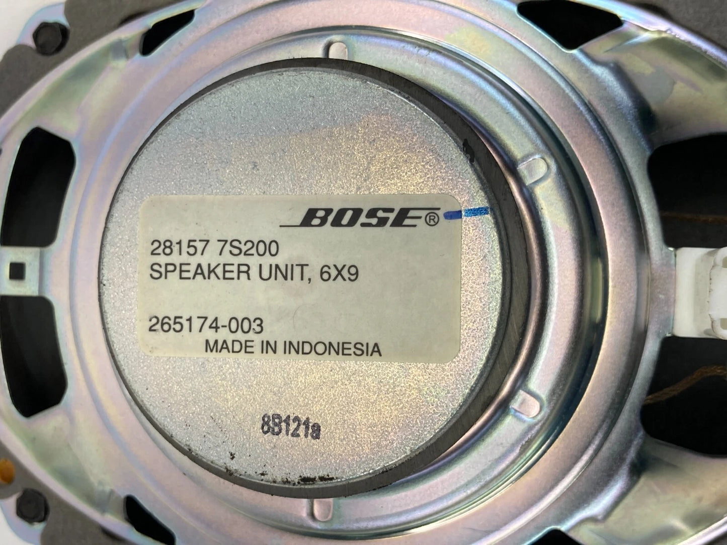 07-13 NISSAN ALTIMA FRONT LEFT DRIVER SIDE DOOR AUDIO SPEAKER 28157-7S200 OEM