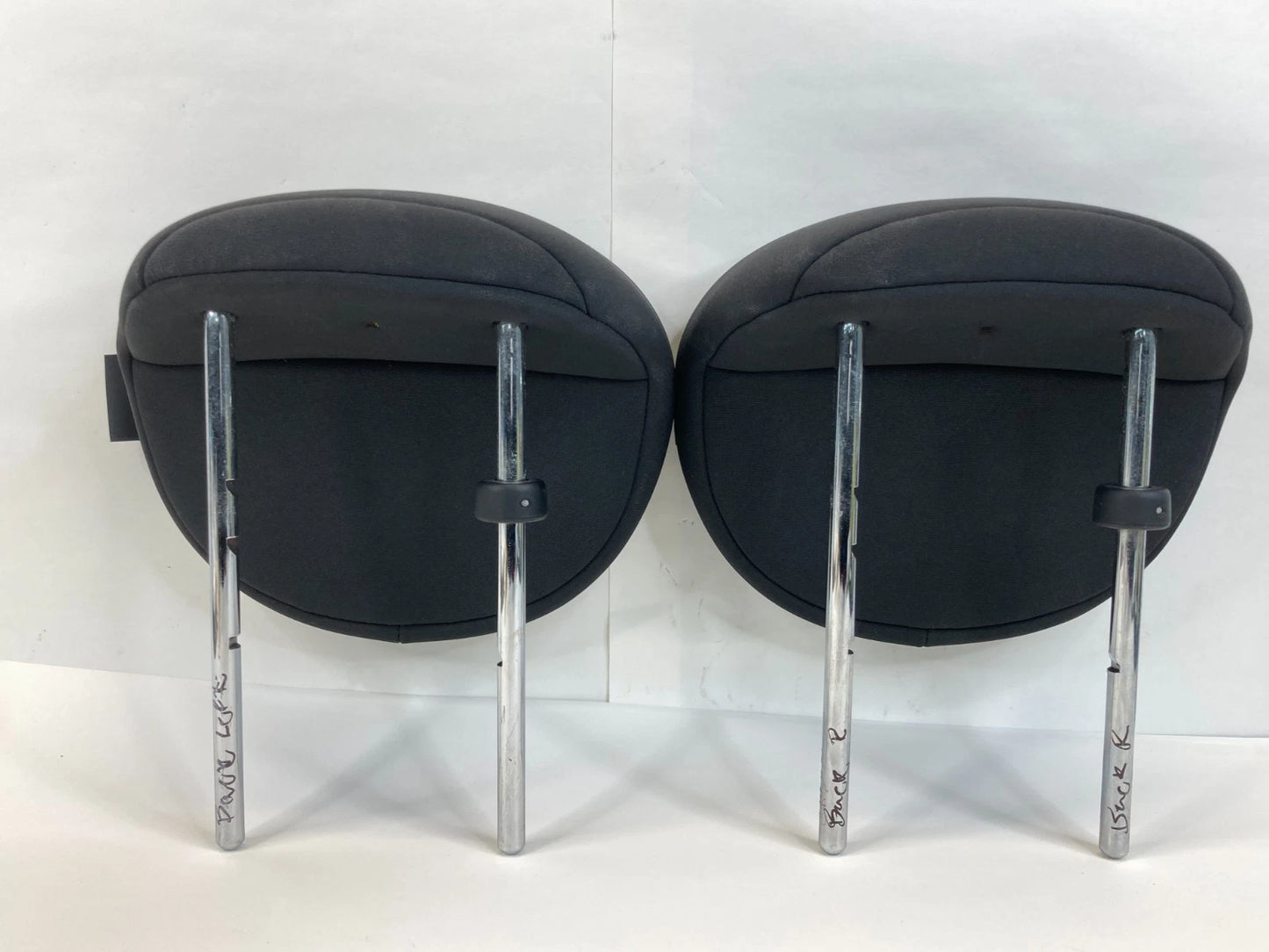 2007-2013 MINI COOPER S REAR LEFT & RIGHT SEAT HEADREST HEAD REST SET OEM