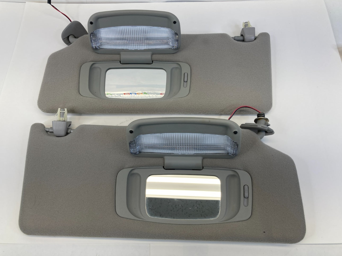 2007-2012 Toyota Avalon Roof Left & Right Sunvisor Sun Visor Shade Pair Set OEM