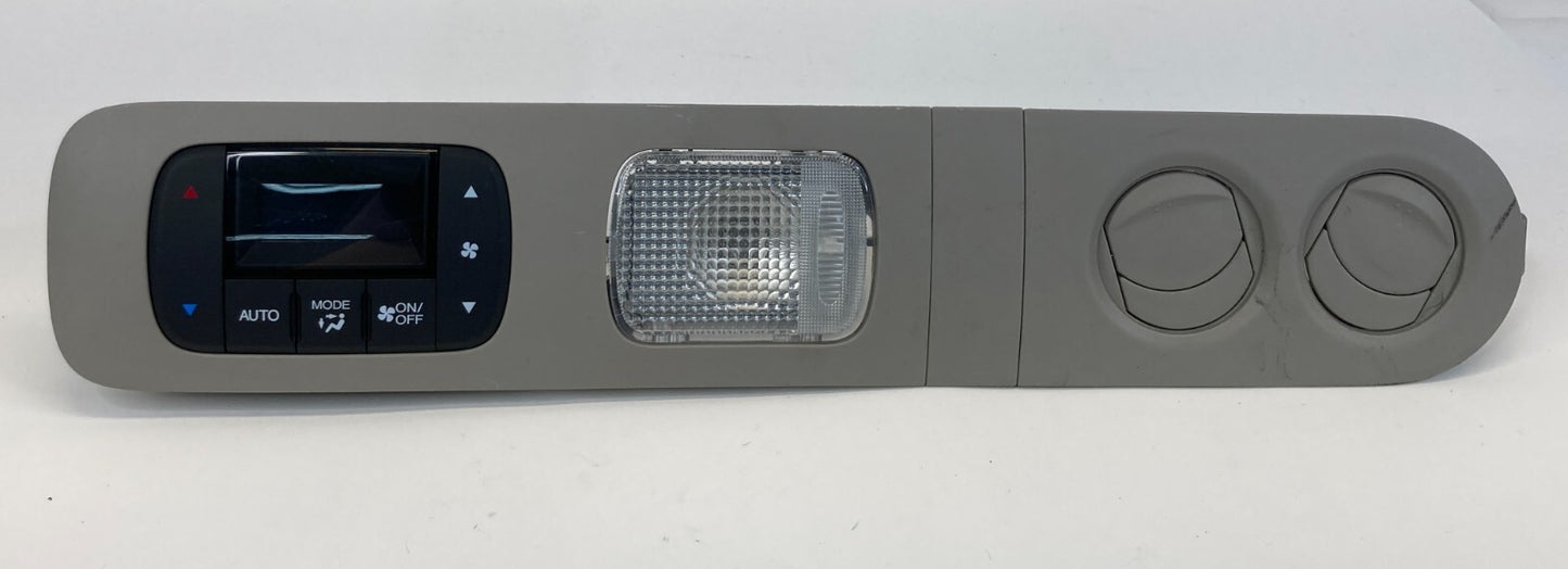 11-13 Honda Odyssey Rear Overhead Dome Map Light & Climate Control w/ Air Vent