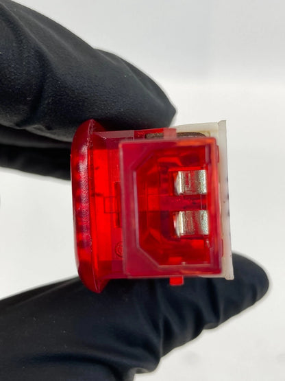2006-2011 AUDI A6 REAR RIGHT SIDE DOOR PANEL WARNING LIGHT LAMP RED OEM