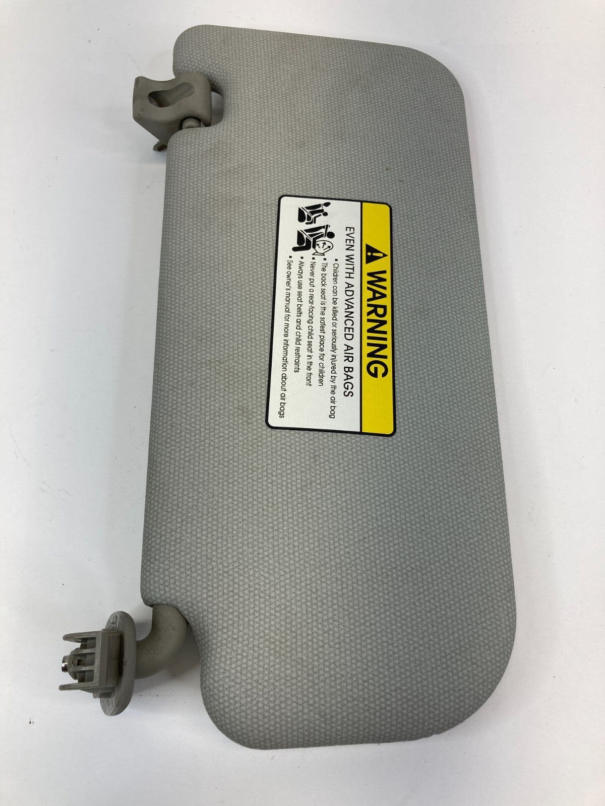 2012-2017 Kia Rio Hatchback without Sunroof Right Passenger Sunvisor Sun Visor