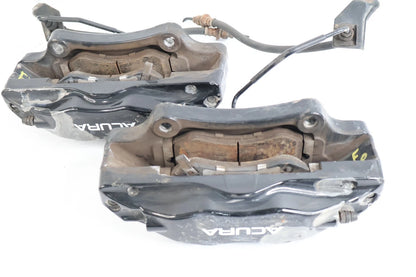 2007 2008 ACURA TL TYPE-S FRONT LEFT & RIGHT 4 PISTON DISC BRAKE CALIPER PAIR