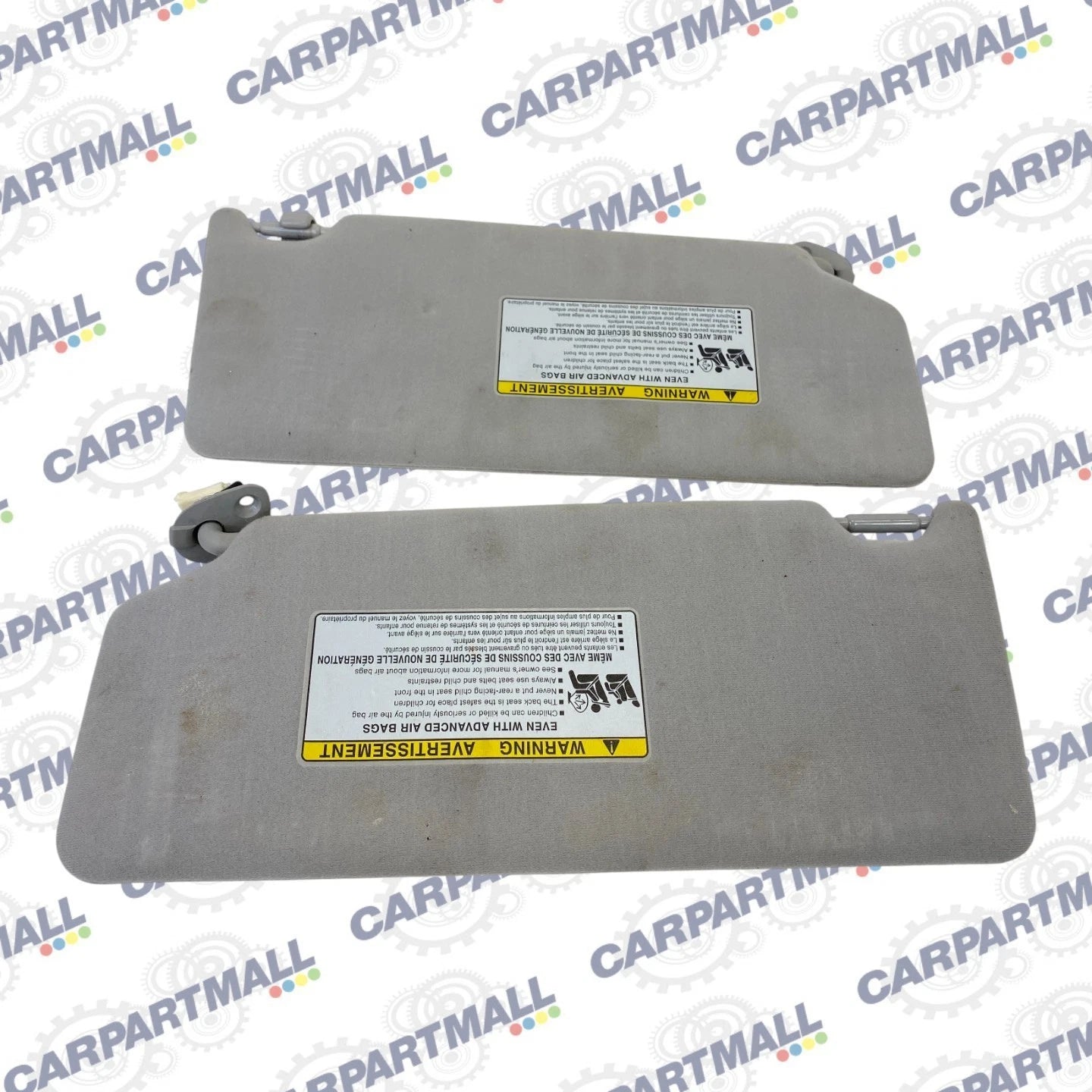 2006 TOYOTA AVALON ROOF LEFT & RIGHT SUNVISOR SUN VISOR SHADE PAIR SET OEM