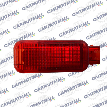 2006-2011 AUDI A6 REAR LEFT SIDE DOOR PANEL WARNING LIGHT LAMP RED OEM
