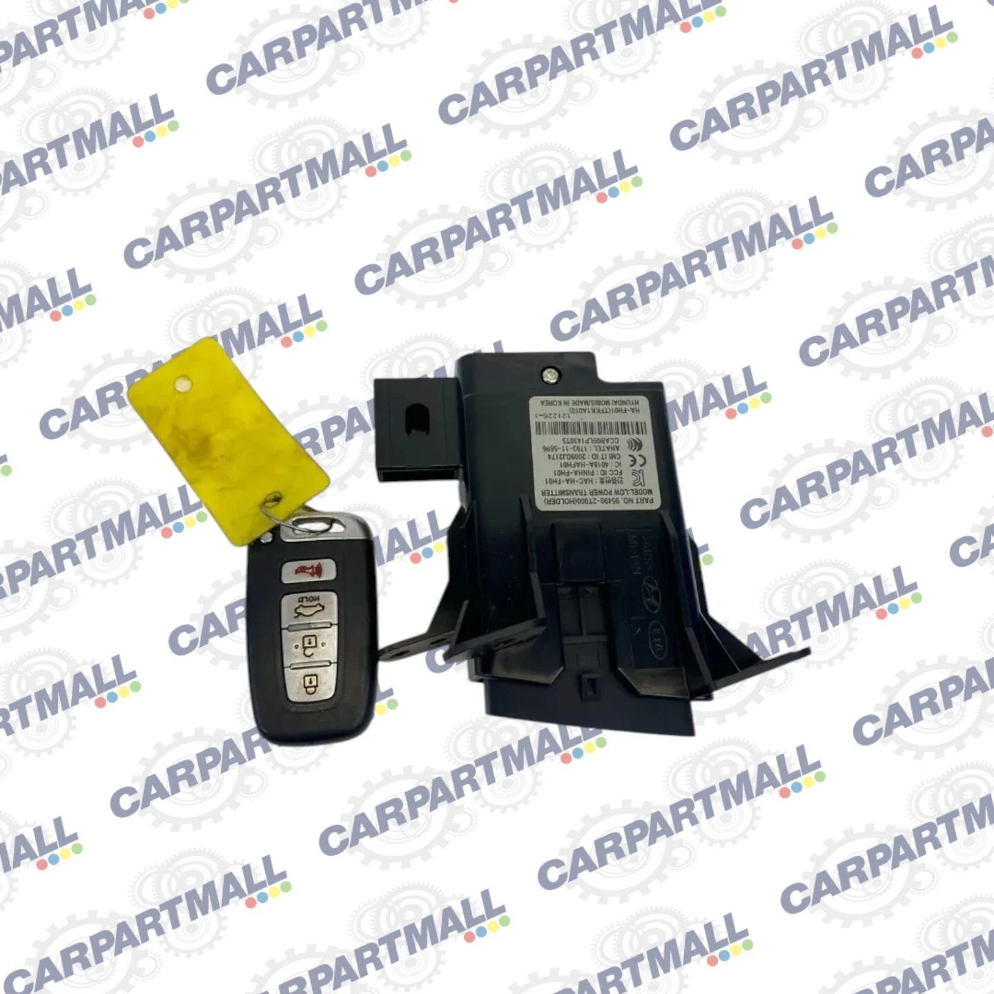 11-14 KIA OPTIMA IGNITION SMART KEY HOLDER MODULE W/ REMOTE KEY FOB 95490-2T000