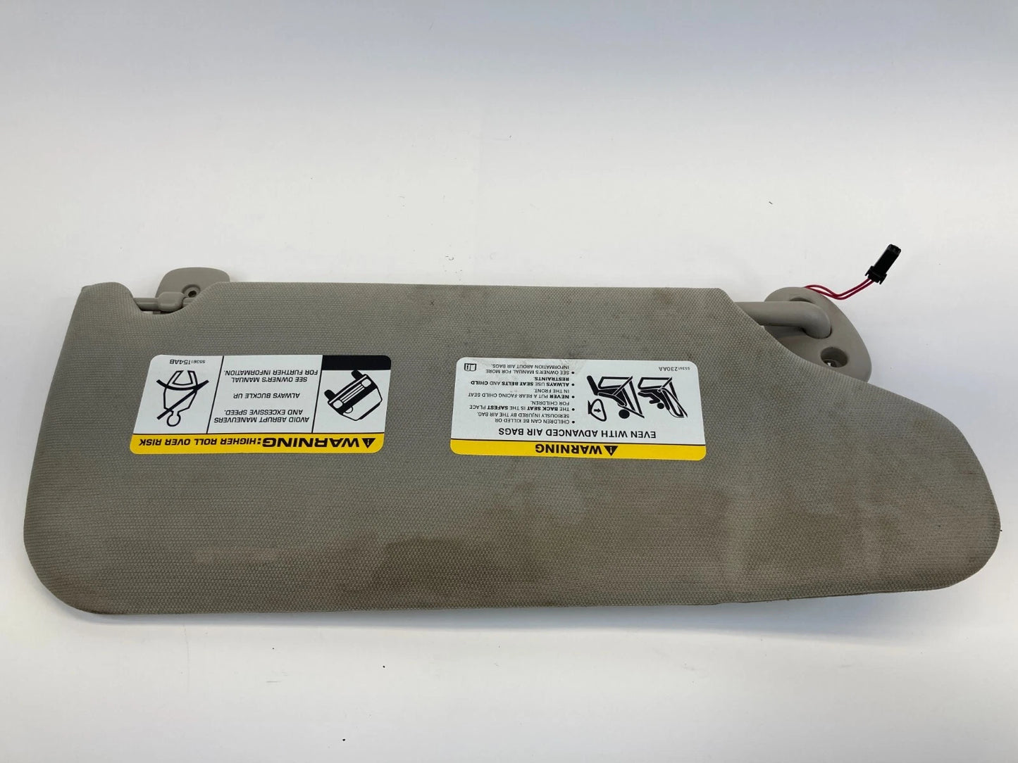 2005-2010 JEEP GRAND CHEROKEE LEFT DRIVER SIDE SUNVISOR SUN VISOR SHADE OEM