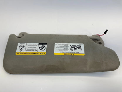 2005-2010 JEEP GRAND CHEROKEE LEFT DRIVER SIDE SUNVISOR SUN VISOR SHADE OEM