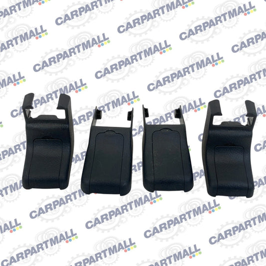 2013-2019 HYUNDAI SANTA FE FRONT LEFT SEAT TRACK END COVER TRIM SET OF 4 OEM