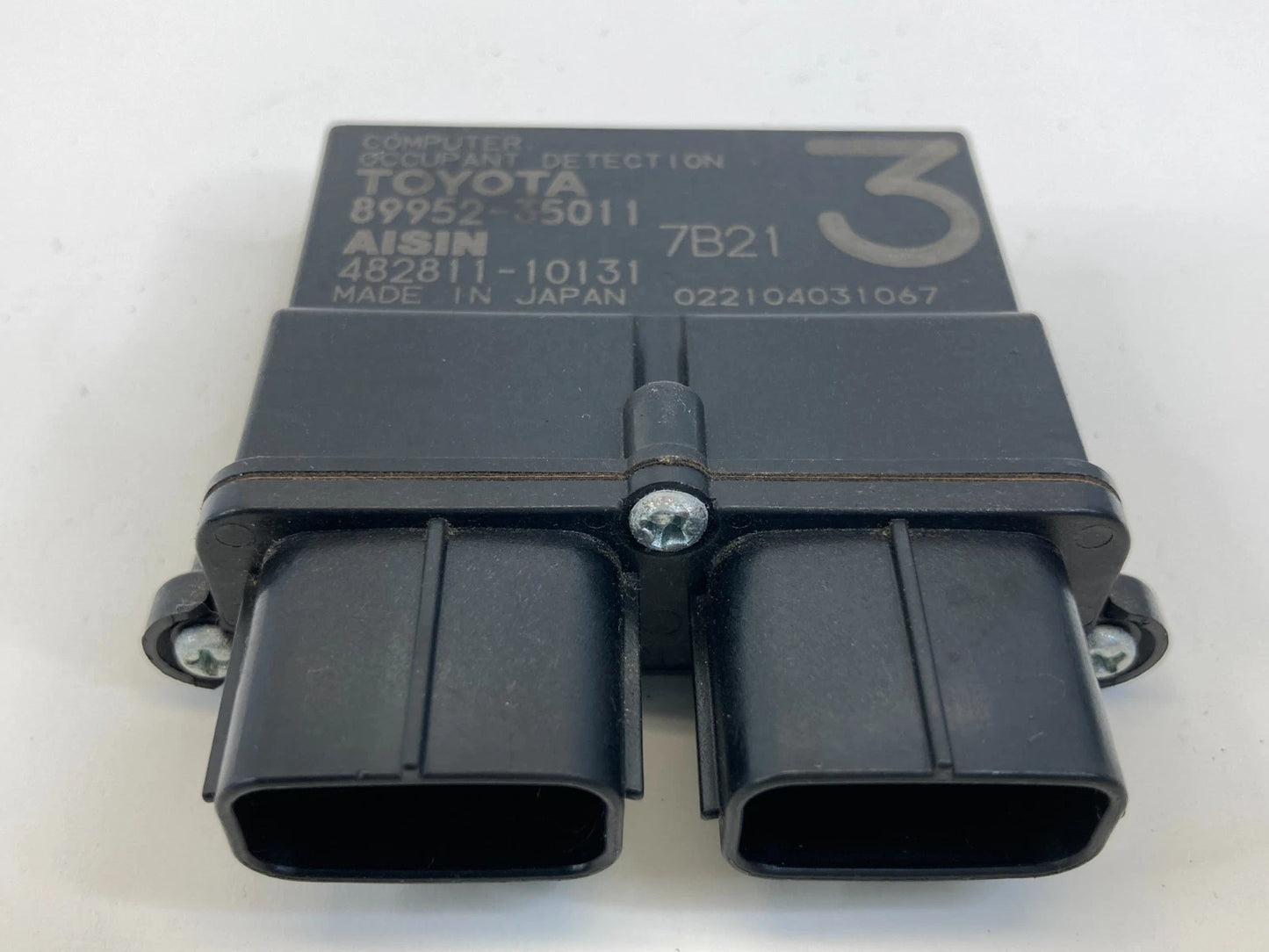 06-08 TOYOTA COROLLA 1.8L AT OCCUPANT DETECTION SENSOR COMPUTER 89952-35011 OEM