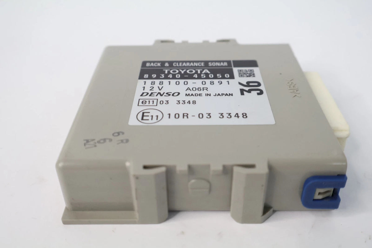 11-14 TOYOTA SIENNA PARK PARKING CLEARANCE AID ASSIST CONTROL MODULE 89340-45050