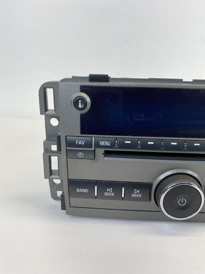 2012-2015 Chevy Captiva Sport Radio Receiver AM/FM CD Disc Player 22924485