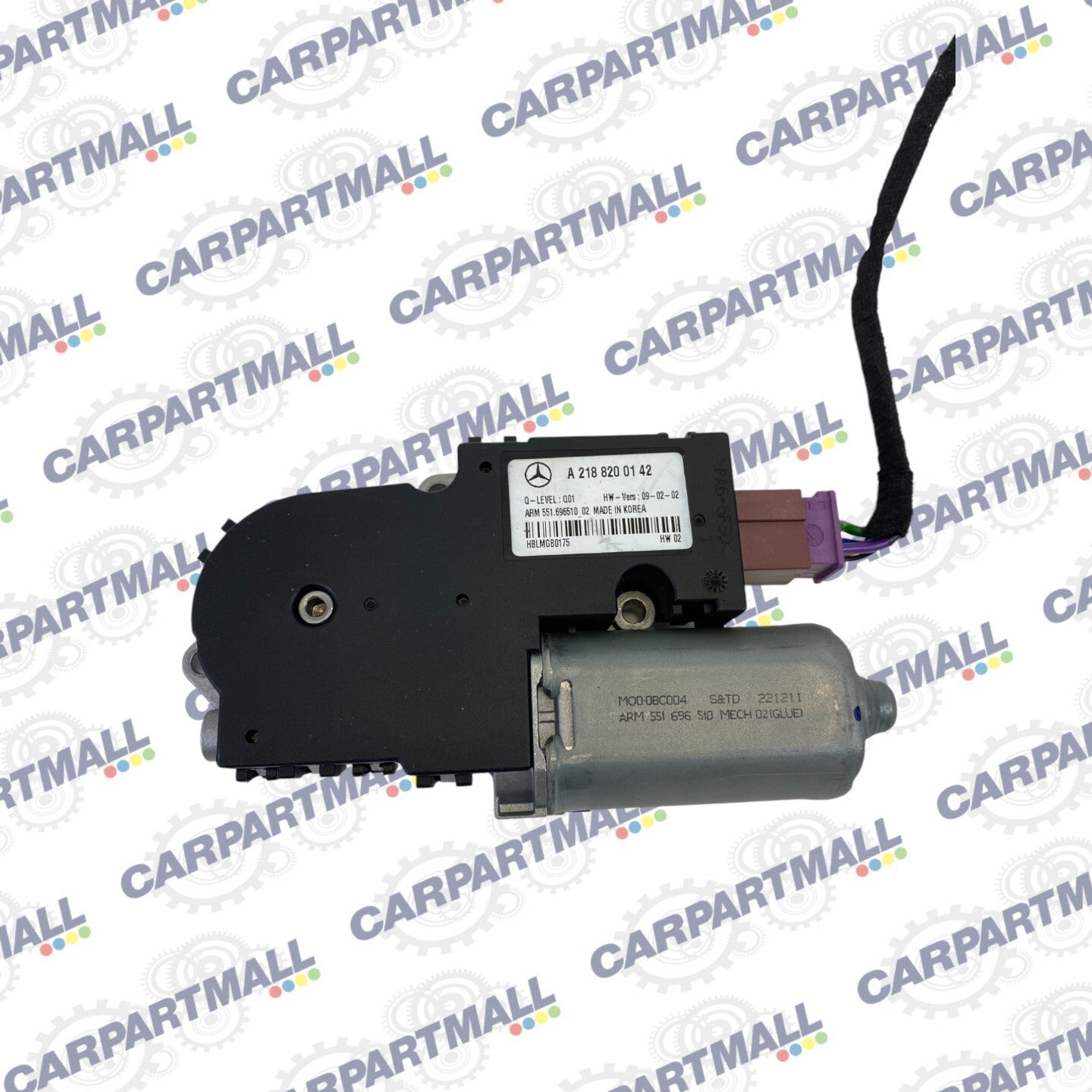 2006-2016 Mercedes-Benz E350 SEDAN Sunroof Sun Roof Motor A2188200142 OEM