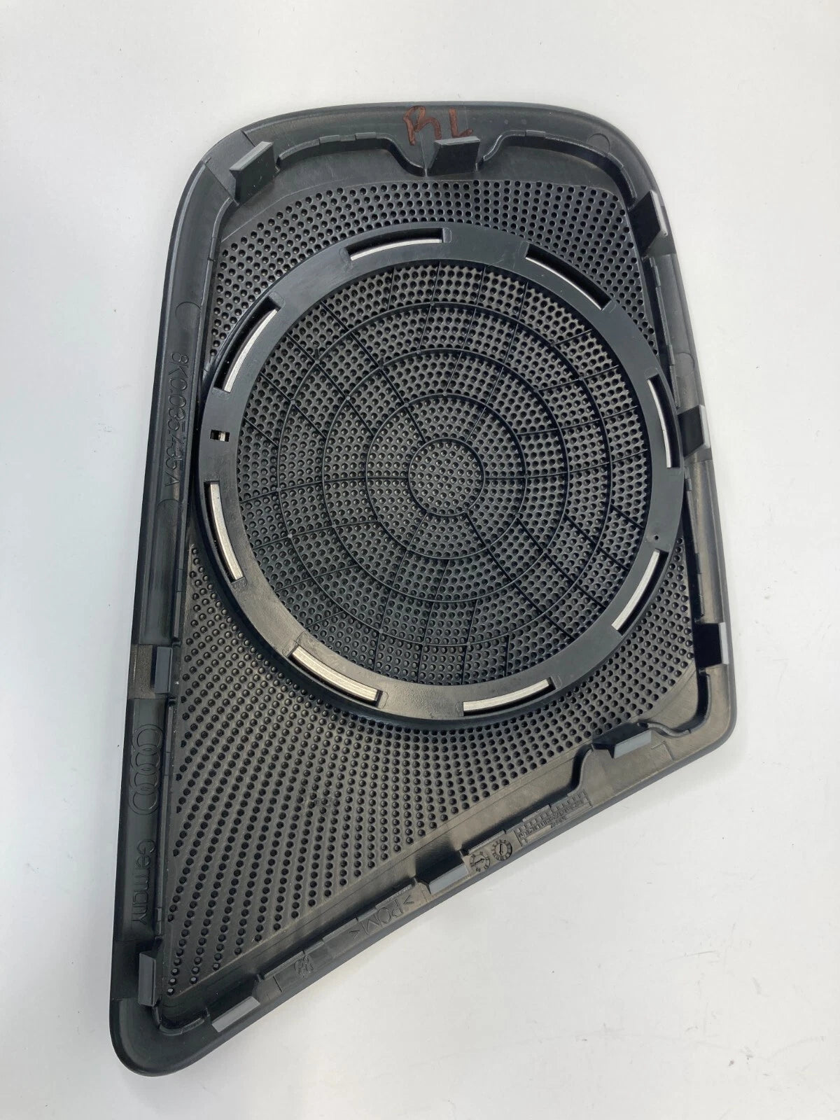 2013-2016 AUDI A4 REAR LEFT SIDE DOOR PANEL SPEAKER COVER GRILLE 8K0-035-435-A