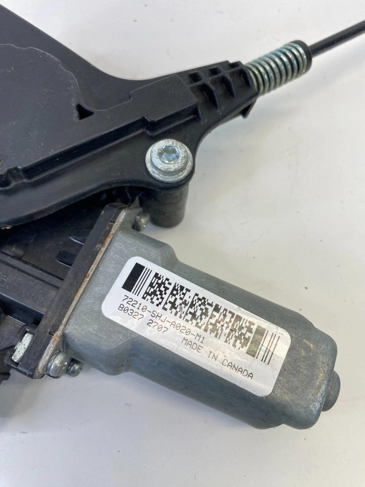 05-10 HONDA ODYSSEY RIGHT FRONT SIDE DOOR WINDOW REGULATOR W/ MOTOR 72250SHJA020