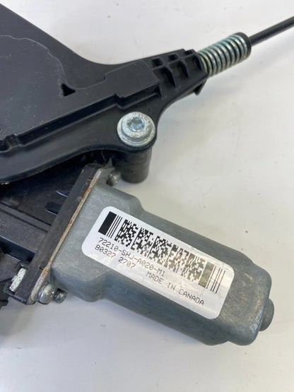 05-10 HONDA ODYSSEY RIGHT FRONT SIDE DOOR WINDOW REGULATOR W/ MOTOR 72250SHJA020