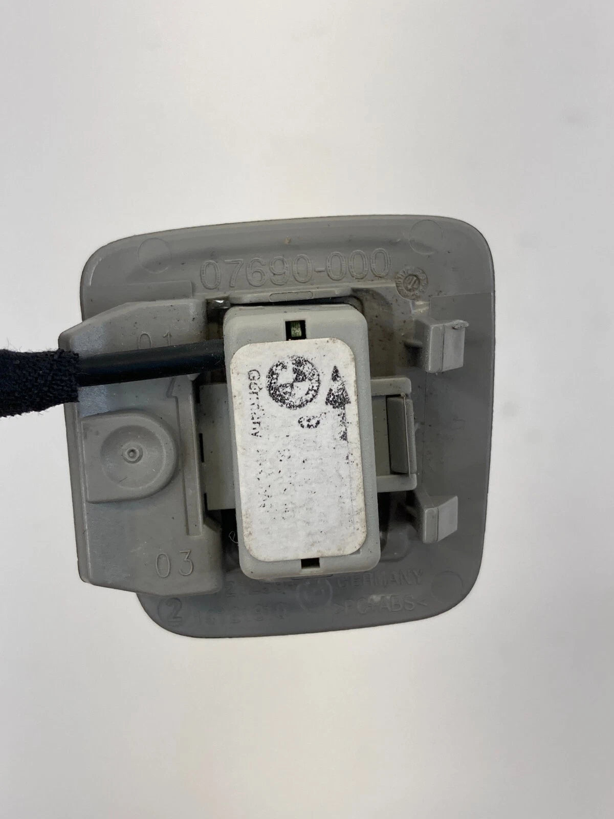 2011-2017 BMW X3 RIGHT SIDE INTERIOR ROOF TELEPHONE MICROPHONE W/ COVER 7212594