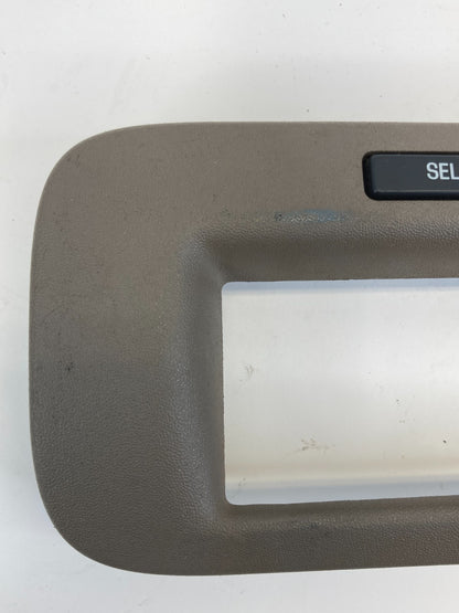 1998-2002 Lincoln Town Car A/C Heater Climate Control Cover Bezel Trim w/ Switch