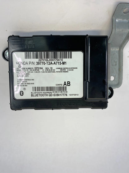 2013-2015 HONDA ACCORD EX EX-L COMMUNICATION BLUETOOTH MODULE 39770-T2A-A715-M1
