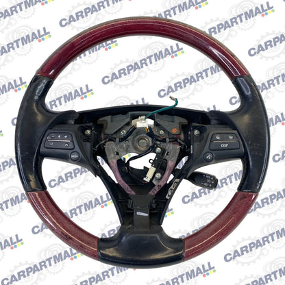 2008 2009 LEXUS GS350 STEERING WHEEL W/CRUISE & AUIDO CONTROL SWITCH OEM