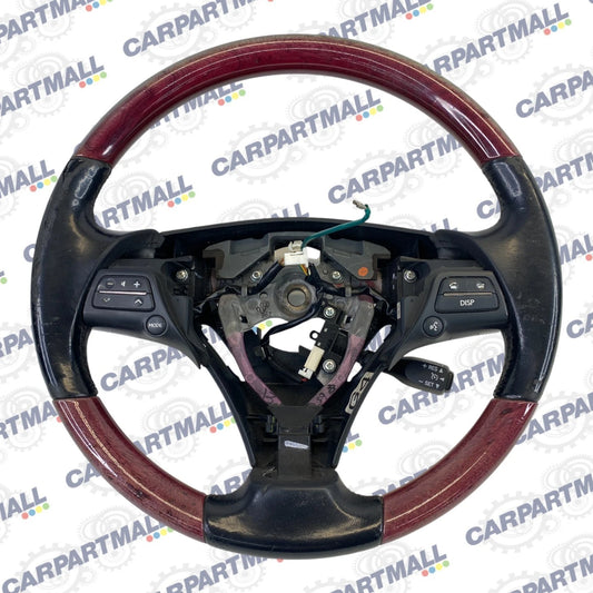2008 2009 LEXUS GS350 STEERING WHEEL W/CRUISE & AUIDO CONTROL SWITCH OEM