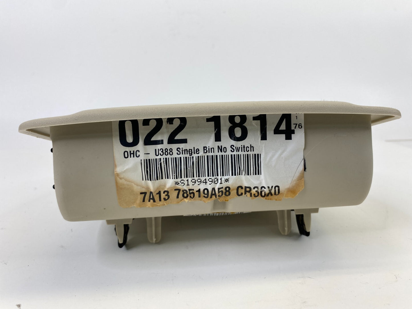 2007 2008 Lincoln MKX Roof Overhead Console Dome Map Light 7A13-78519A58