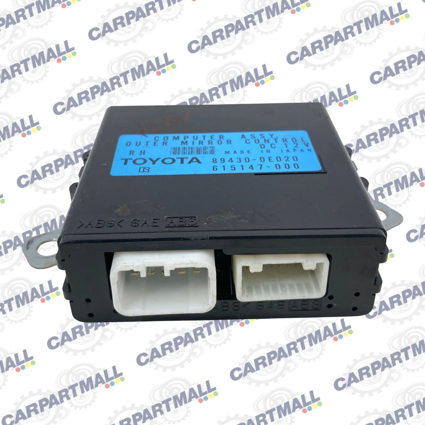 07-09 LEXUS RX350 RIGHT OUTER MIRROR COMPUTER CONTROL MODULE 89430-0E020 OEM