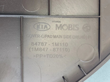 2010-2013 KIA FORTE FRONT DASH LEFT DRIVER END CAP C PAD COVER 84787-1M110 OEM