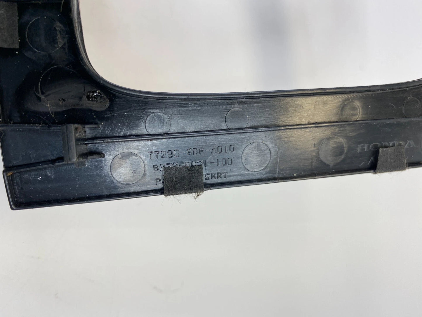 2004-2008 ACURA TL A/T CENTER CONSOLE SHIFT SHIFTER BEZEL TRIM 77290-SEP-A010