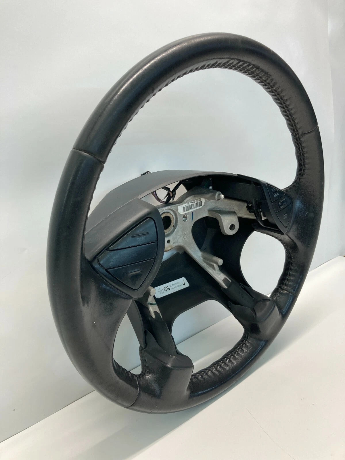 2004-2008 CHRYSLER PACIFICA STEERING WHEEL W/ CRUISE CONTROL LEATHER 0TV751DVAE