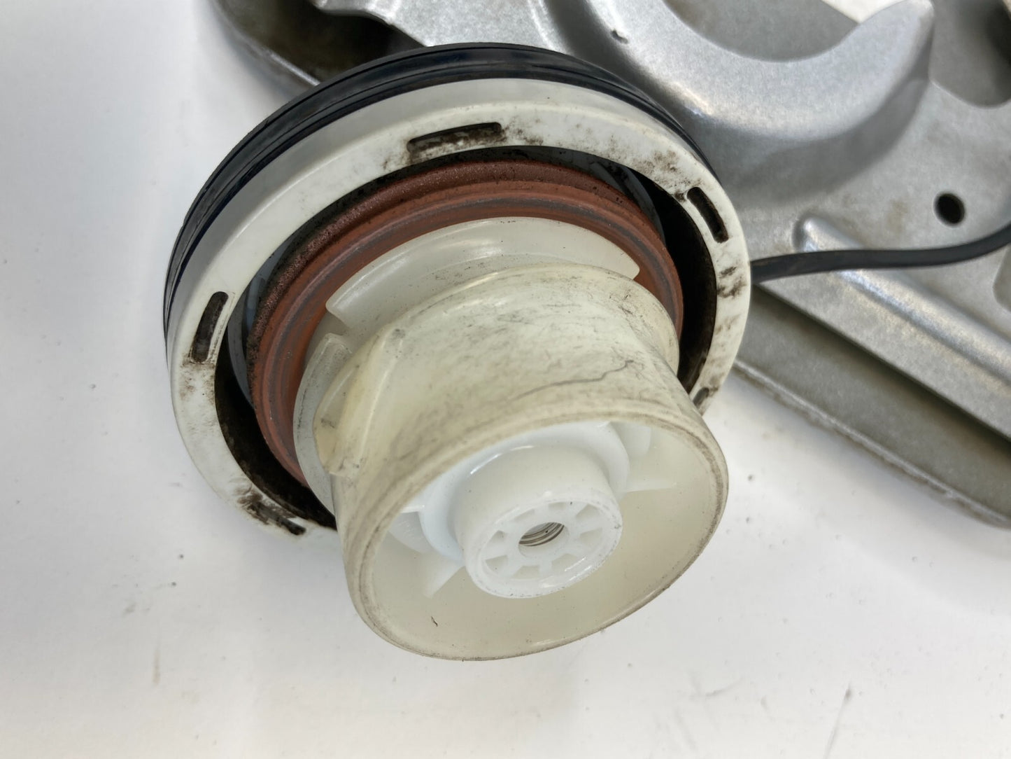 2004-2010 Infiniti QX56 Fuel Filler Gas Door Lid Cover W/ Tank Cap OEM