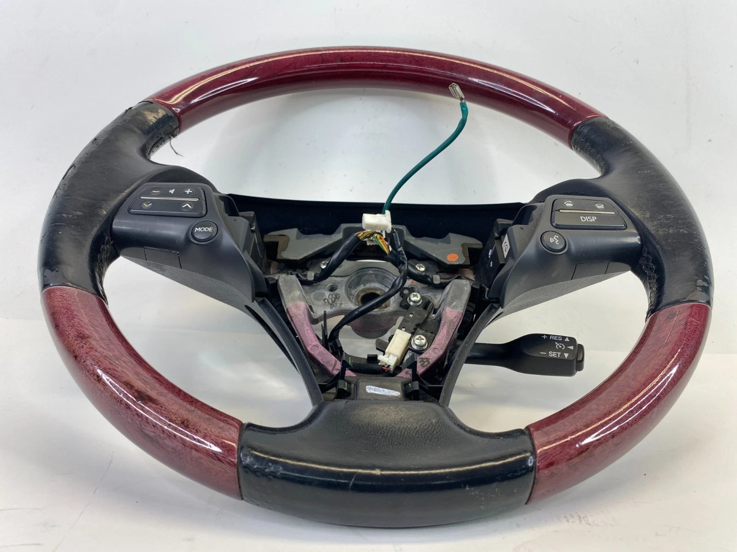 2008 2009 LEXUS GS350 STEERING WHEEL W/CRUISE & AUIDO CONTROL SWITCH OEM