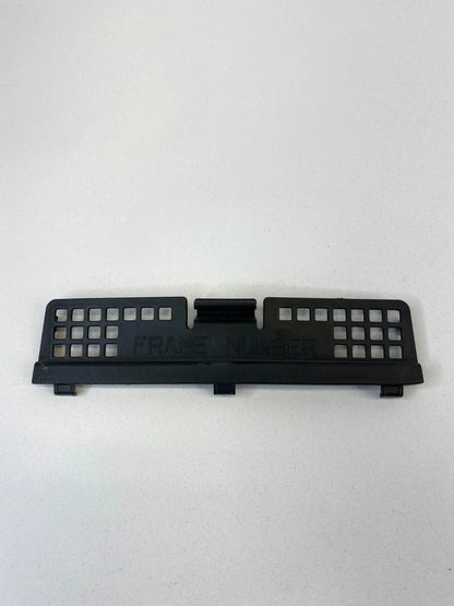 2012-2015 HONDA CIVIC FRAME NUMBER COVER BEZEL TRIM 74205-TR0A0-56 OEM