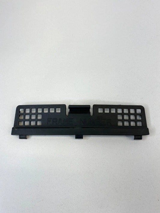 2012-2015 HONDA CIVIC FRAME NUMBER COVER BEZEL TRIM 74205-TR0A0-56 OEM