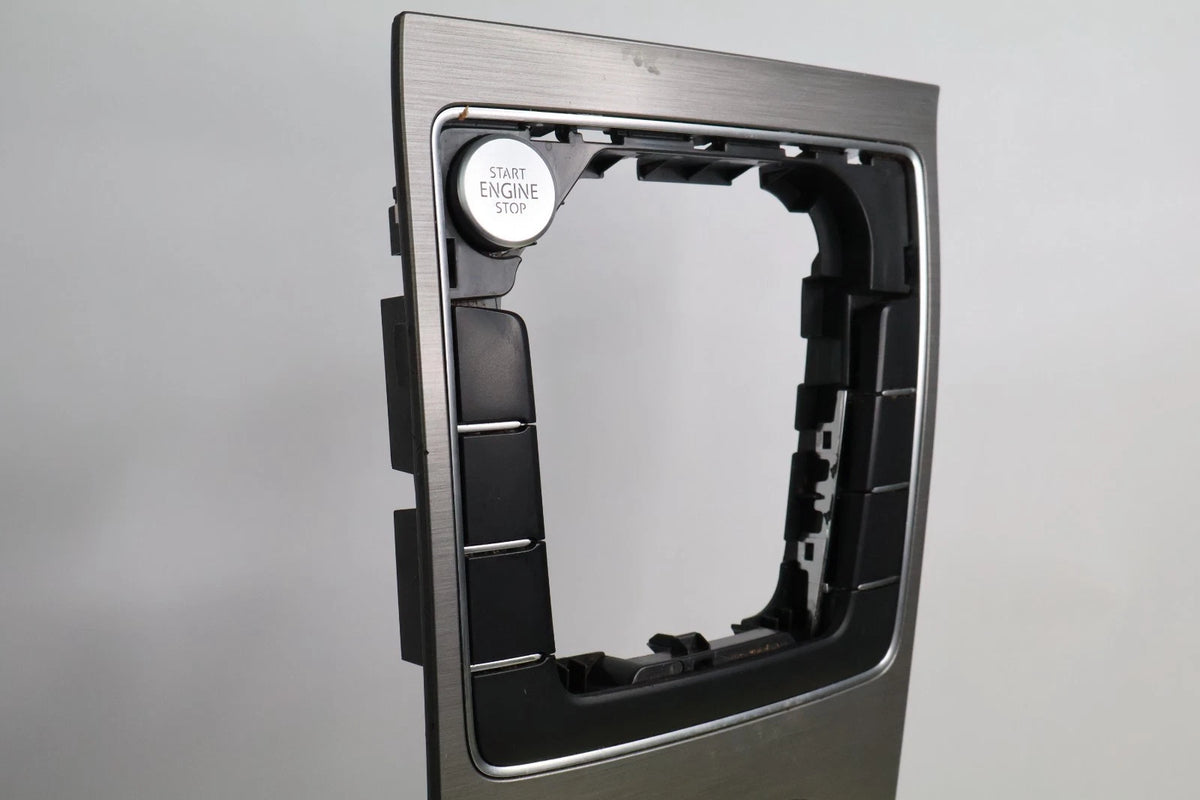 12-19 VOLKWAGEN PASSAT CENTER CONSOLE SHIFT SHIFTER BEZEL TRIM PANEL 561-864-263