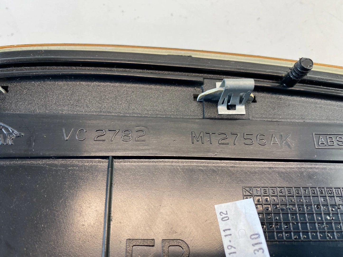 2003 2004 JAGUAR S-TYPE FRONT RIGHT DOOR INNER PANEL TRIM BEZEL VC 2782 MT2756AK