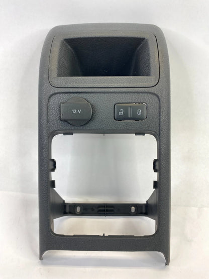 2011-2018 VOLKSWAGEN JETTA SEDAN REAR CENTER CONSOLE TRIM BEZEL 5C6864298 OEM