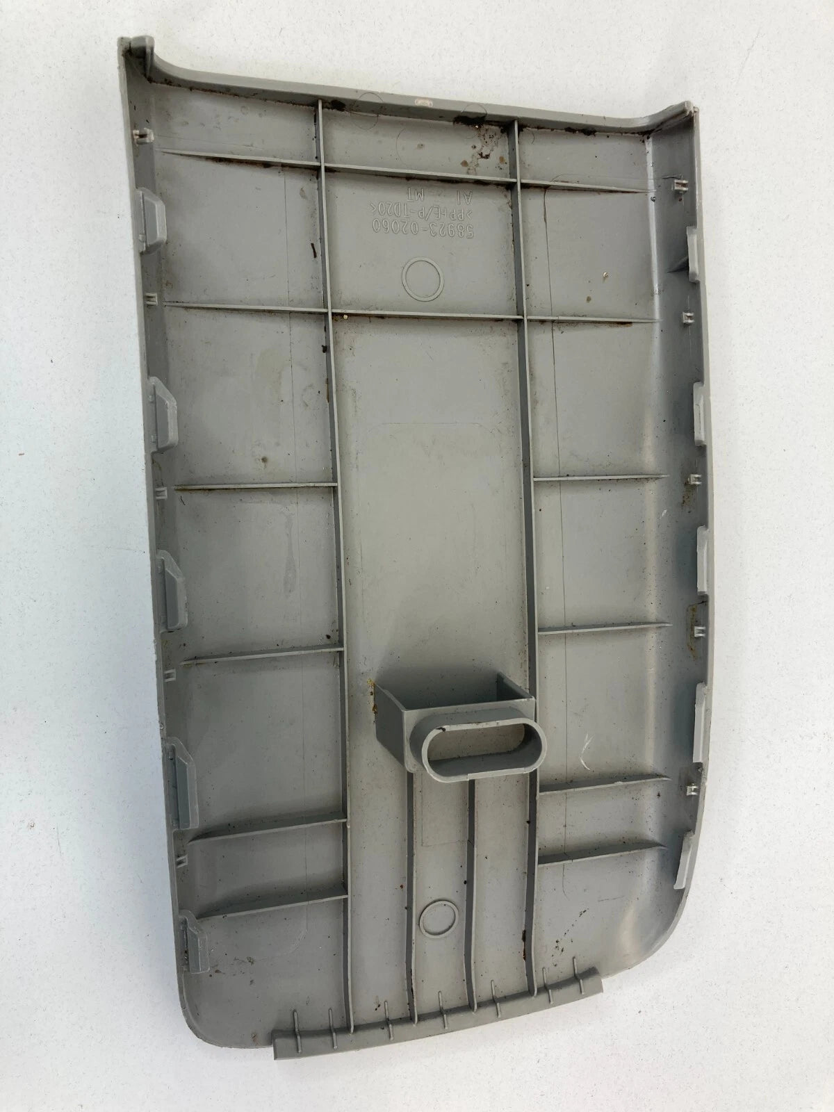 2009-2013 TOYOTA COROLLA REAR CENTER CONSOLE PANEL COVER TRIM CAP 58923-02060